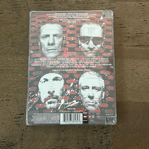 COLLECTORS! U2 360° at the Rose Bowl DVD UNOPENED - Picture 2 of 2